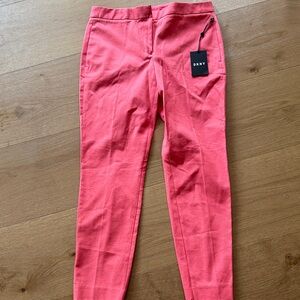 DKNY Vibrant Coral Trousers